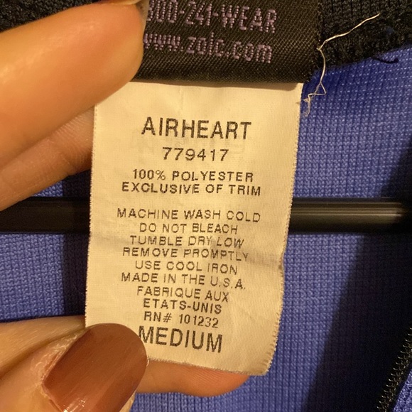 Zoic quarter zip running/biking shirt size medium - Picture 4 of 6